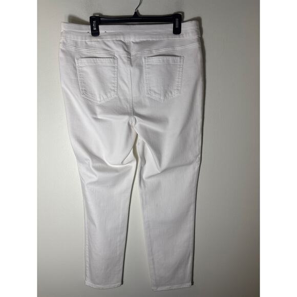 Chicos White Jegging Ankle Sz 14R - Picture 4 of 4